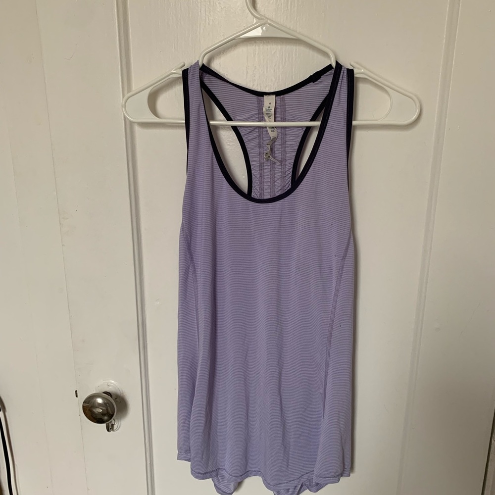 Lululemon purple workout top